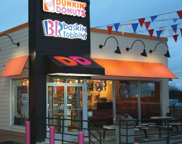Cooley-Brite Dunkin Donuts awning